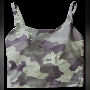 Old Navy Active | Powersoft Camo Sports Bra Light Support | Women’s S